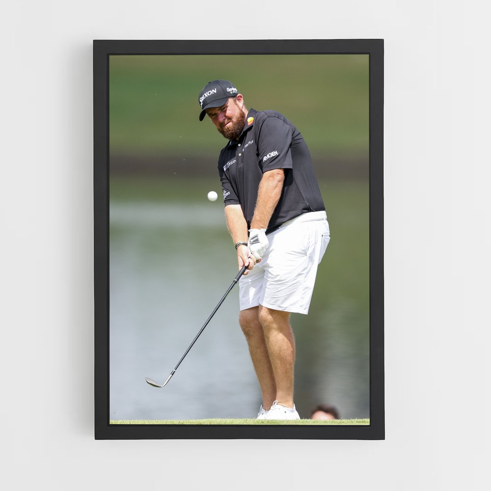 Poster Shane lowry – affiche Golf (vue 2)